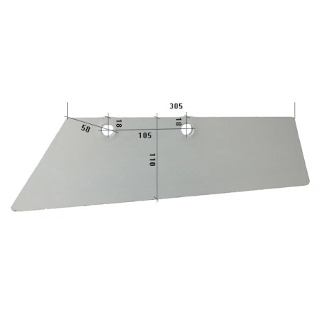 Lemiesz L HARDOX500 do pługa Steeno 30340025/L
