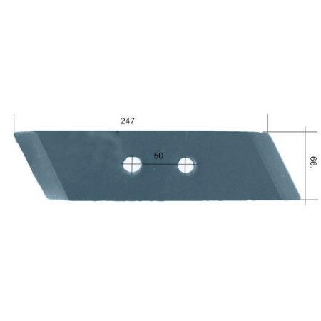 Dłuto L HARDOX500 do pługa Vogel Noot PK8/L PK801102/L