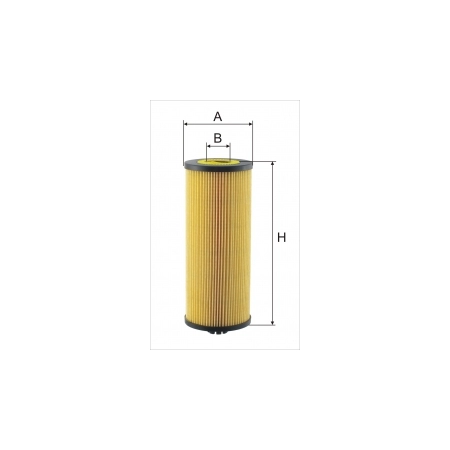 Wkład filtra oleju W015-60X Deutz Fahr K610